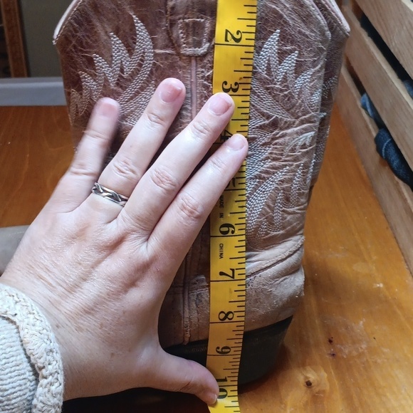 Old west cowboy boots girls size 2.5 - Picture 7 of 13
